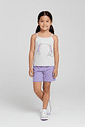 Conjunto Infantil Menina Girl Power Cinza Abrange