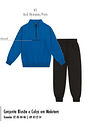 Conjunto Moletom Infantil Menino Kippos Embossed Kippos