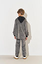 Camisa Infantil Menino Veludo Cotelê Chumbo CTV