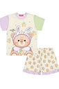 PIJAMA BLUSA E SHORTS OFF W-LL-VD/OFF W-VD