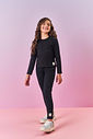 Blusa Infantil Menina Básica Rosa Mundo Cinti