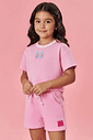 CONJ BLUSA E SHORTS RS BARBIE/RS BARBIE