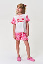Conjunto Infantil Menina Pijama Morangos em Malha Suede