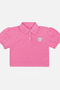 CONJ CAMISA POLO E SHORTS/SAIA ROSA CINTI/ROSA CINT