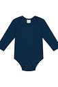 BODY MANGA LONGA AZ DRESS BLUE
