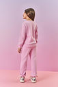 Calça Infantil Menina Jogger Básica Lilás Mundo Cinti