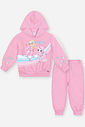 Conjunto Felpado Bebê Menina com Pompons Pretty Mundo Cinti