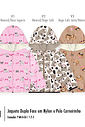 Jaqueta Dupla Face Bebê Menina Cute Print Beli.me