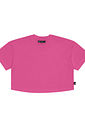 Blusa Teen Feminino Básica Rosa Dway