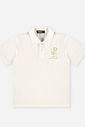 Conjunto Menino Camisa Polo Bordada e Bermuda Belga
