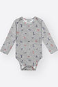 Body Bebê Menino Térmico Total Print Divertto