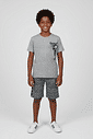 Conjunto Infantil Menino Gamer Abs Cinza Abrange