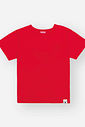 Blusa Infantil Básica em Cotton – Camiseta Menina Manga Curta Verão VERMELHO MONROE