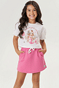 CONJ BLUSA E SHORTS/SAIA NATURAL/ROSA CINTI