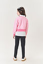 Conjunto Infantil Menina Blusão Panda E Calça Rosa Mundo Cinti