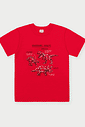 Conjunto Menino Robôs Dinossauros Vermelho Abrange