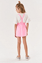 CONJ BLUSA E SALOPETE NATURAL/RS BARBIE