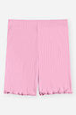 Conjunto Infantil Menina Blusa Ursinha e Ciclista Rosa