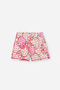 Pijama Infantil com Blusa e Shorts em Cotton Linho – Pijama Menina Verão Estampa de Morangos OFF WHITE