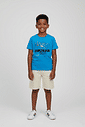 CONJ CAMISETA E BERMUDA AZ VIBRNATE/OFF WHIT