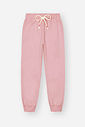 Conjunto Infantil Menina Blusão Com Pelo E Calça Rosa Mundo Cinti