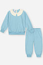 Conjunto em Moletinho Bebê Menina com Strass Mundo Cinti