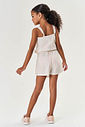 CONJ BLUSA E SHORTS/SAIA NATURAL/NATURAL