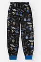 Pijama de Inverno Infantil Menino Sistema Solar Divertto PRETO