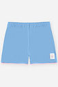 Conjunto Infantil Menina Cropped Recorte Ombros e Short Waffle