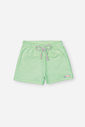 Shorts Básico Bebê Menina Coração Frontal Cidra