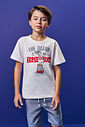 Conjunto Menino Camiseta Gaivota e Bermuda Marinho