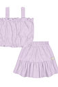 CONJ BLUSA E SAIA/SHORTS LL BRUMA/LL BRUMA