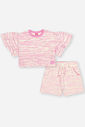 Conjunto Infantil Menina Moletom Riscado Mundo Cinti