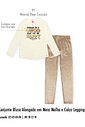 Conjunto Infantil Menina Happy em Veludo Glow Beli.me