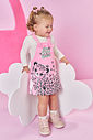 Conjunto Bebê Menina Onça Too Cute To Handle Mundo Cinti NATURAL/RS BARBIE