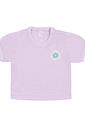 Blusa Bebê Menina Estampa Puff Lilás Cinti