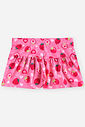 Conjunto Infantil Menina Blusa com Strass e Short de Morangos