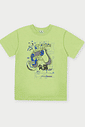 CONJ CAMISETA E BERMUDA FLUOR GR/AZ VIBRANTE