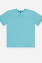 Conjunto Menino Camiseta e Bermuda Listrada Sereno