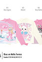 Blusa Menina em Malha Térmica WILD CHILD Mundo Cinti