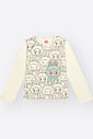 Conjunto Infantil Menina Monstrinhos Mundo Cinti