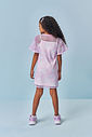 Vestido com Sobreposição Infantil Menina Girls Team Mundo Cinti