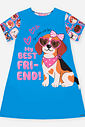 Vestido Infantil Menina Beagle e Cachorrinhos com Strass