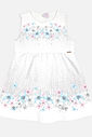 VESTIDO OFF WHITE/PRATA
