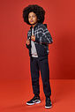 Calça Jogger Felpada Infantil Menino Kippos Embossed Kippos