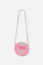 Conjunto Infantil Neon Love com Regata Cropped, Shorts em Moletinho Waffle e Bolsa – Look Menina Ver ROSA BARBIE