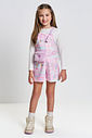 Conjunto Menina Coelha Patchwork Mundo Cinti