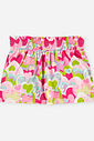 Short Infantil Menina Love em Malha UV