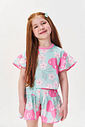 Conjunto Menina em Cotton Cerejas Vermelho Mundo Cinti