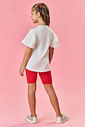CONJ BLUSA E CICLISTA NATURAL/AZ HORTENCIA